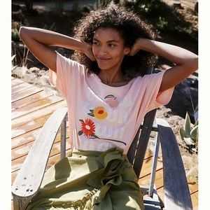 Anthro • EUC Grow Your Own Way Tee